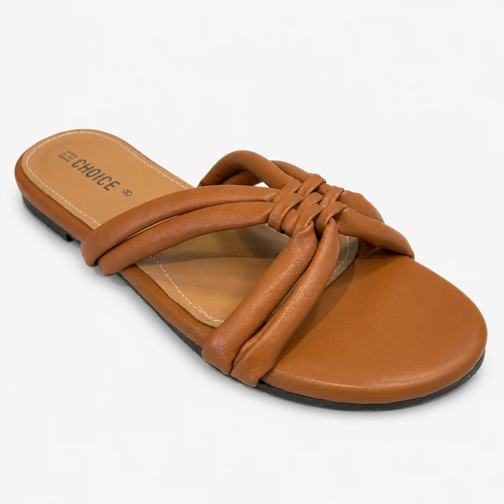 Flat Slipper - Mustard | 12933