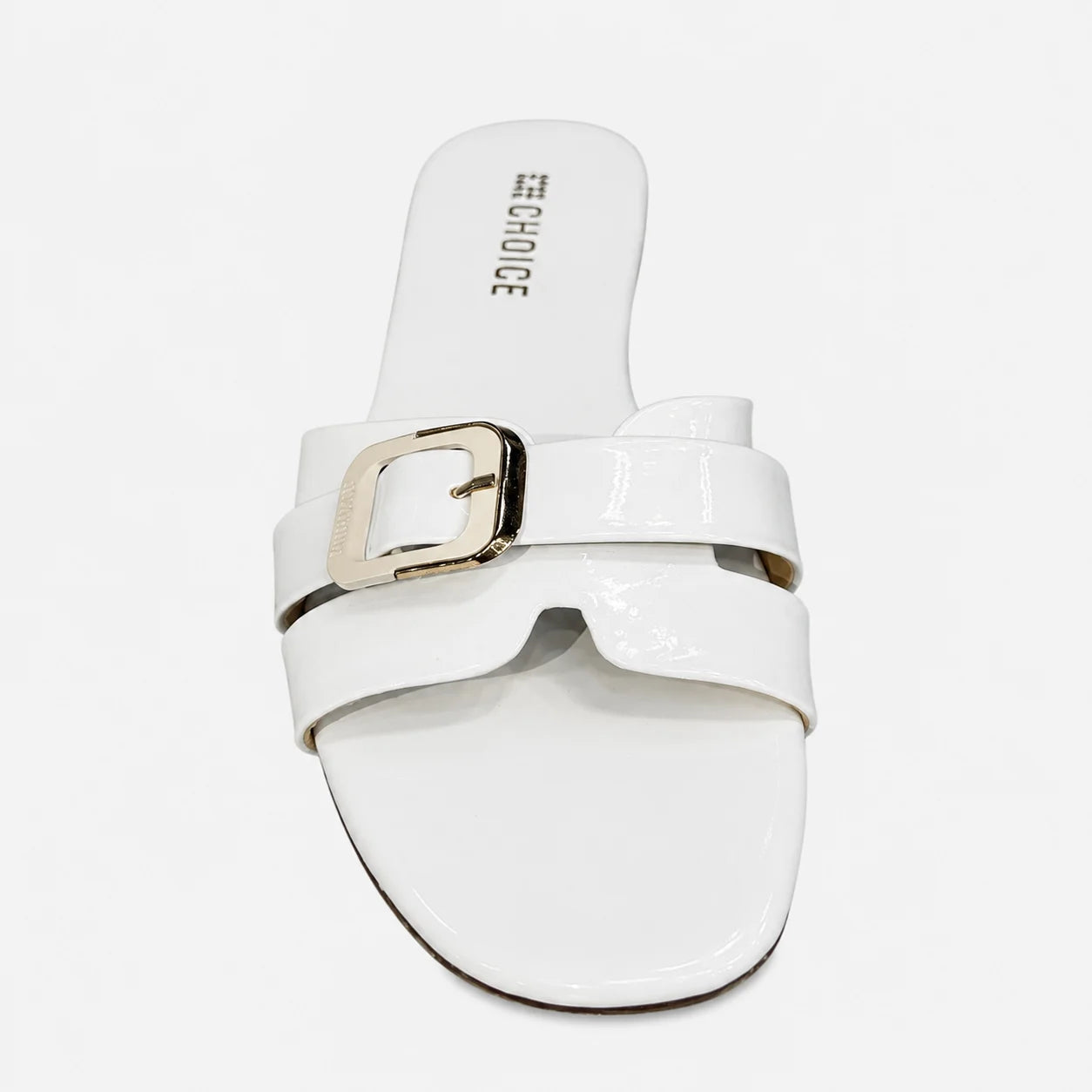 Flat Slipper - White | 12941