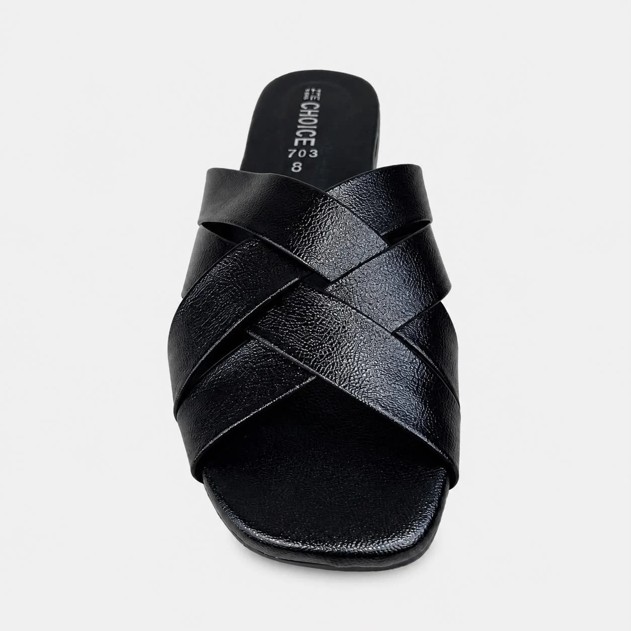 Flat Slipper - Black | 12953