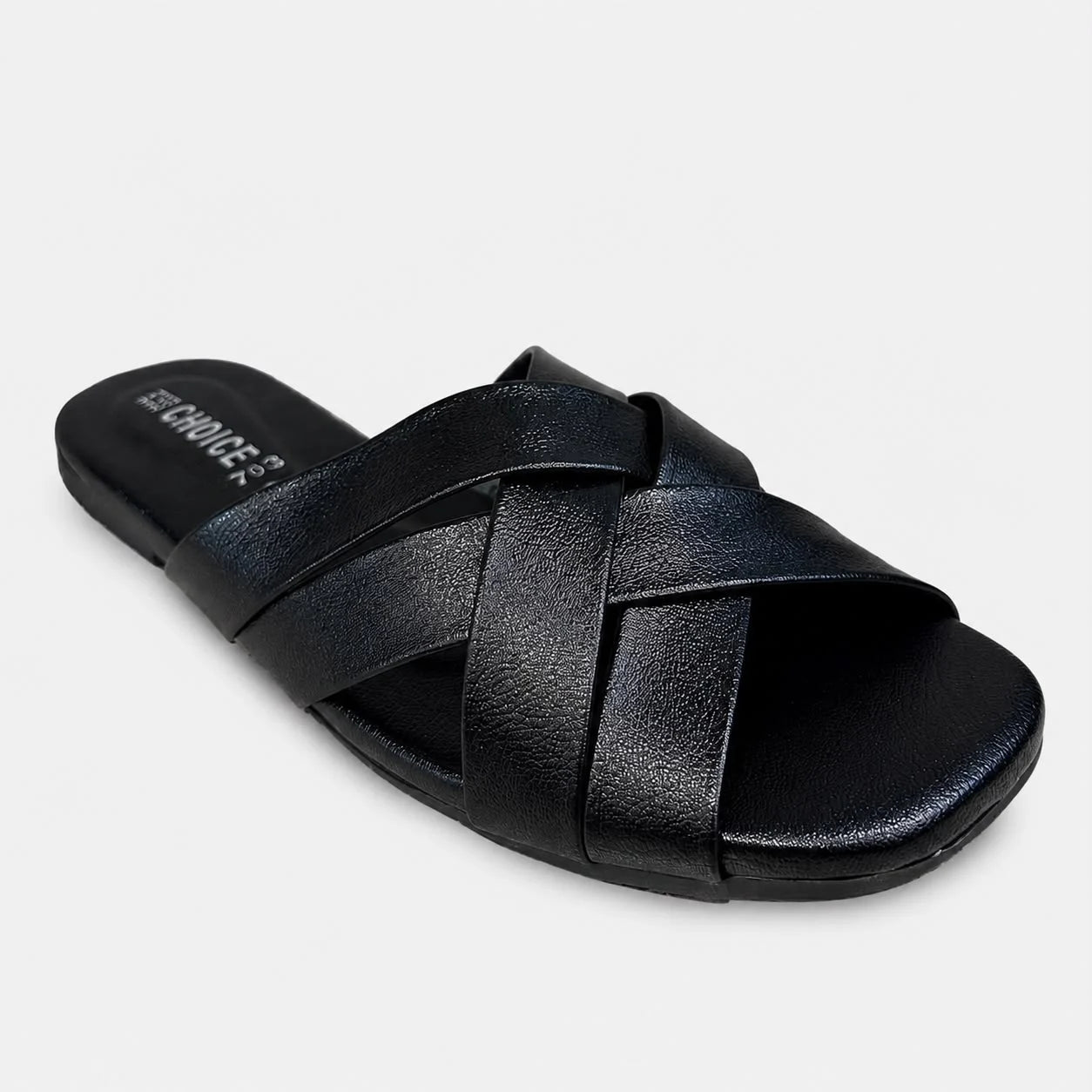 Flat Slipper - Black | 12953