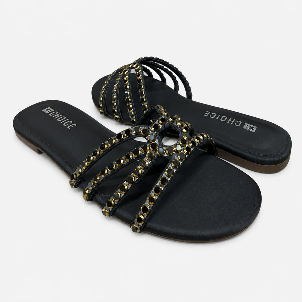 Flat Slipper - Maroon | 12955