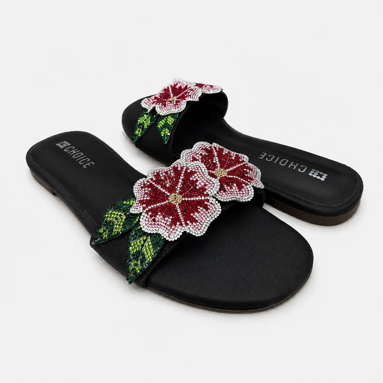 Flat Slipper - Maroon | 12956