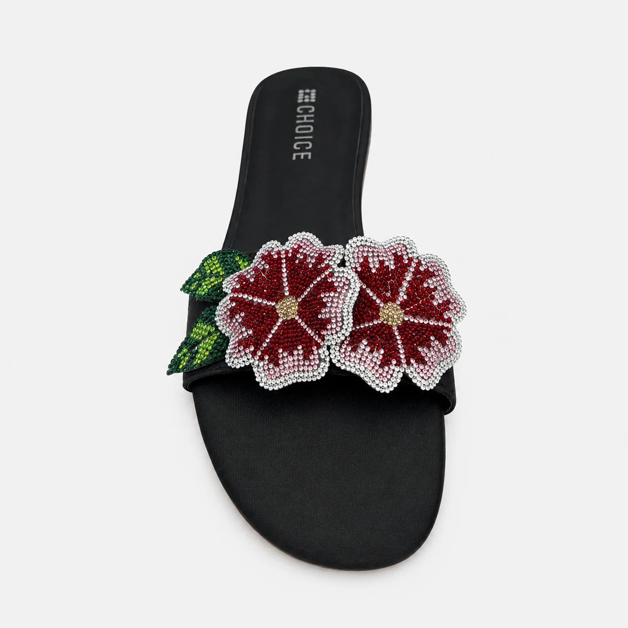 Flat Slipper - Black | 12956
