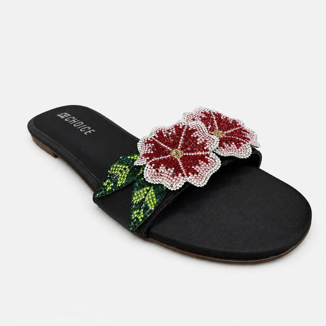 Flat Slipper - Black | 12956