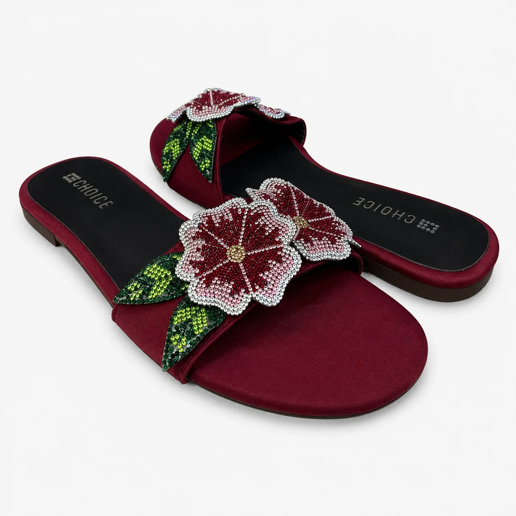 Flat Slipper - Black | 12956