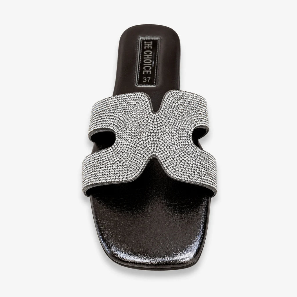 Flat Slipper - Golden | 12958