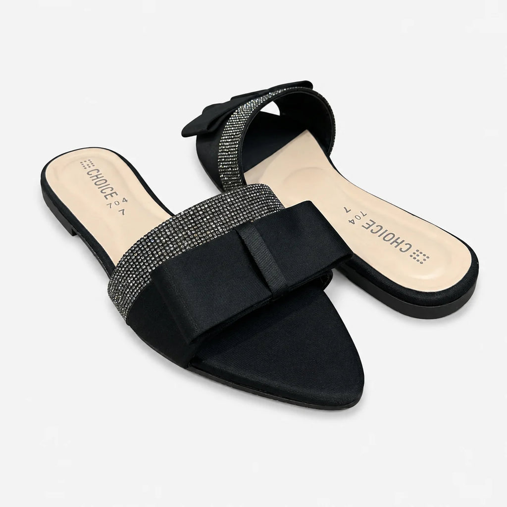 Flat Slipper - White | 12959
