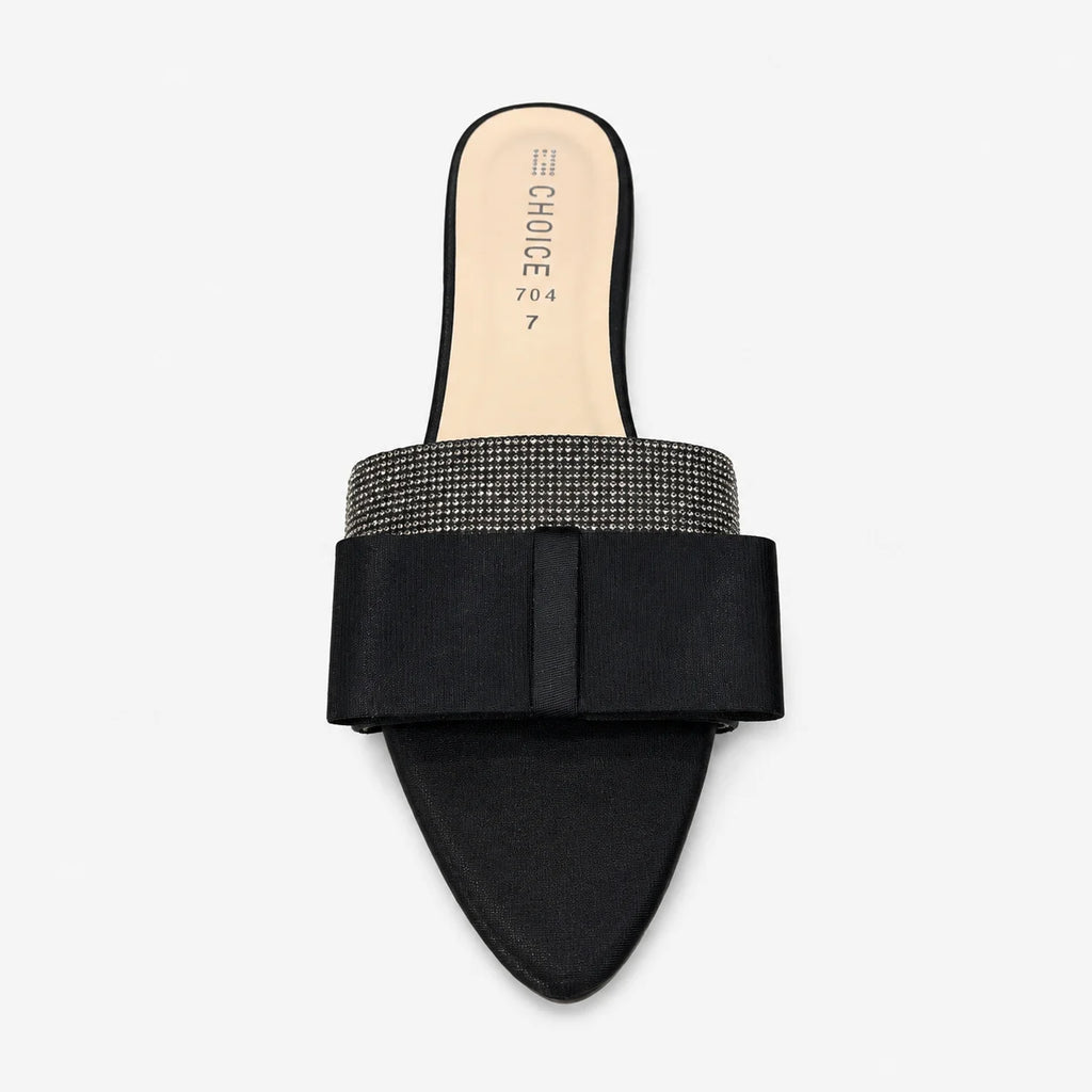 Flat Slipper - Black | 12959