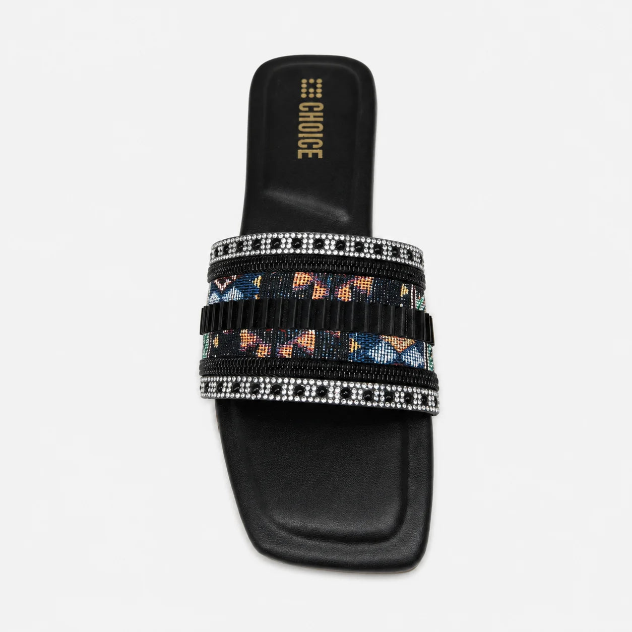 Flat Slipper - Black | 12960