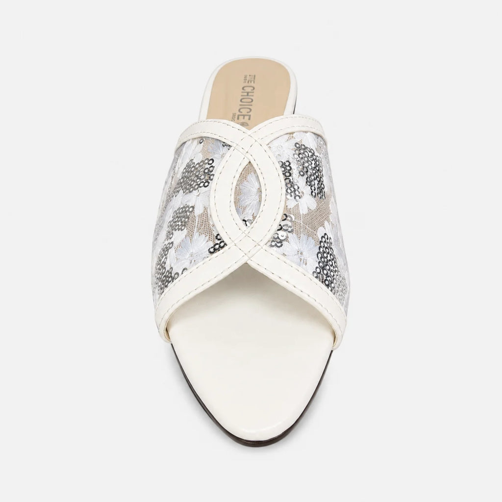Flat Slipper - White | 12962