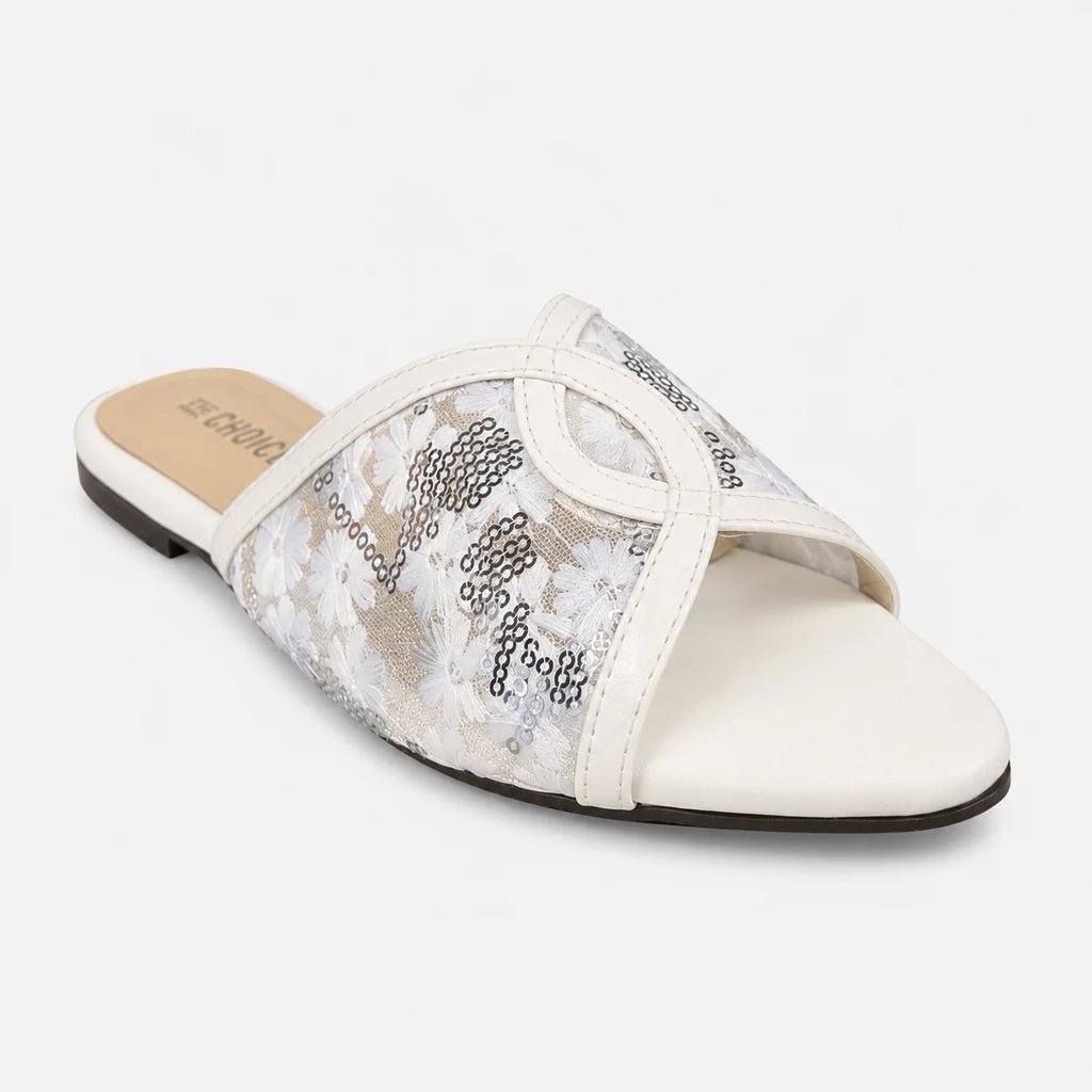 Flat Slipper - Peach | 12962