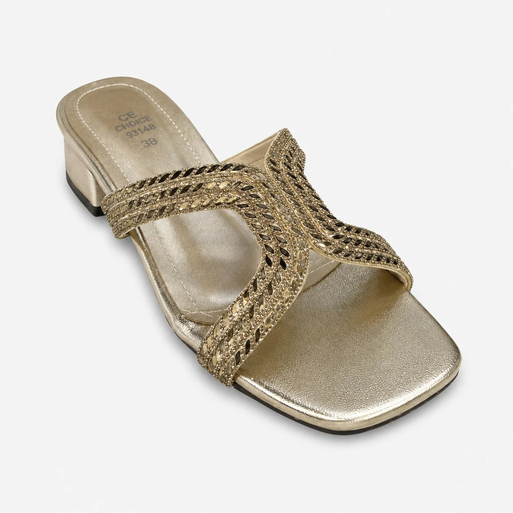 Fancy Slipper - Golden | 13087