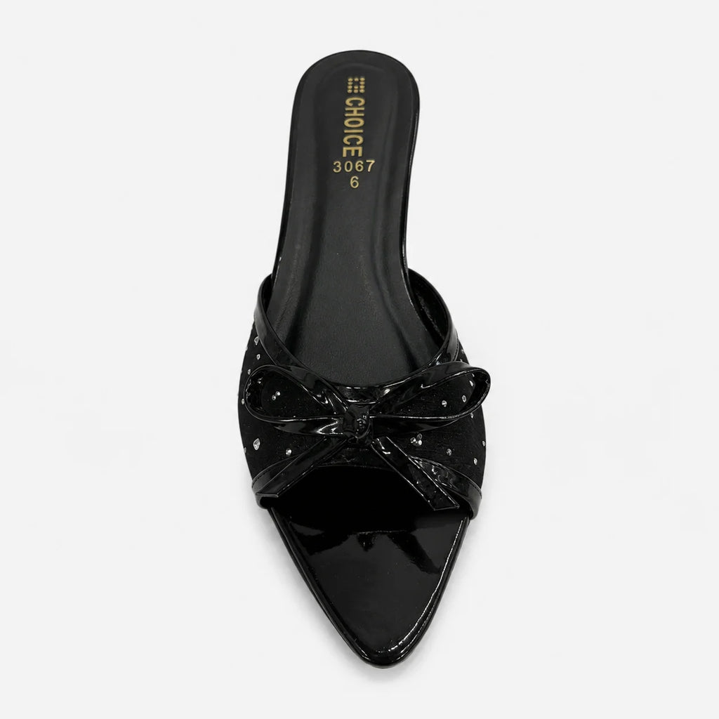 Fancy Slipper - Black | 13091
