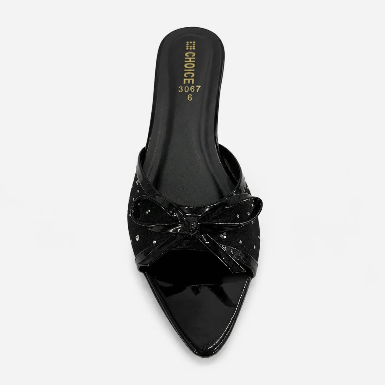 Fancy Slipper - Black | 13091