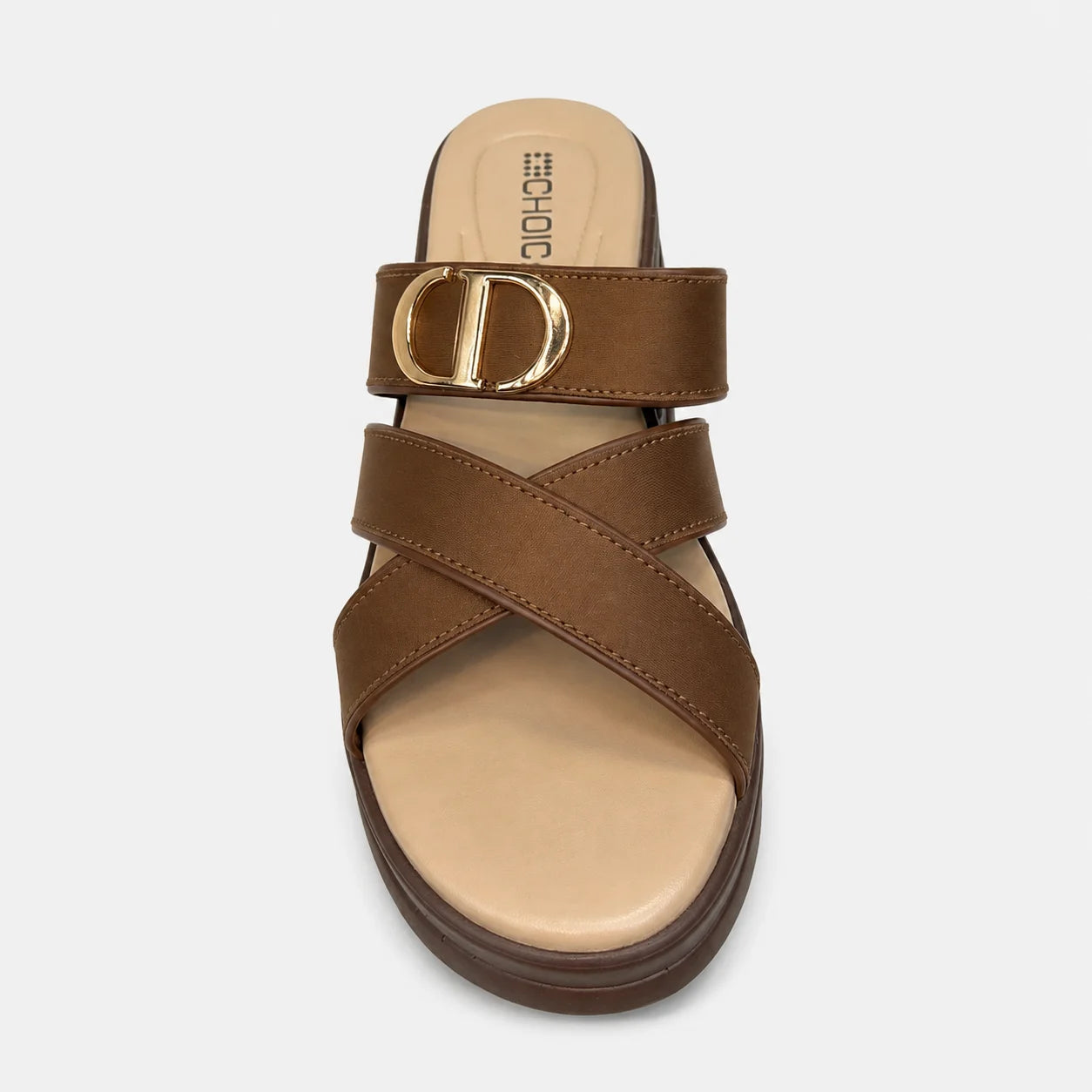 PU Sole Slipper - Brown | 14753