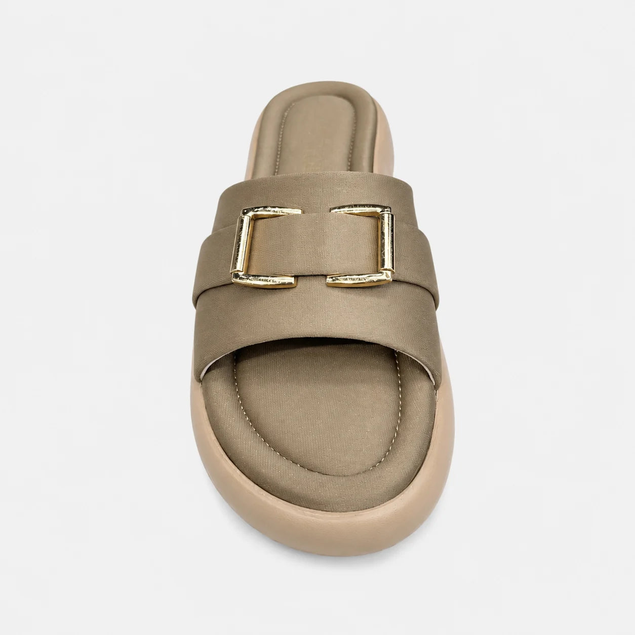 PU Sole Slipper - Brown | 14774