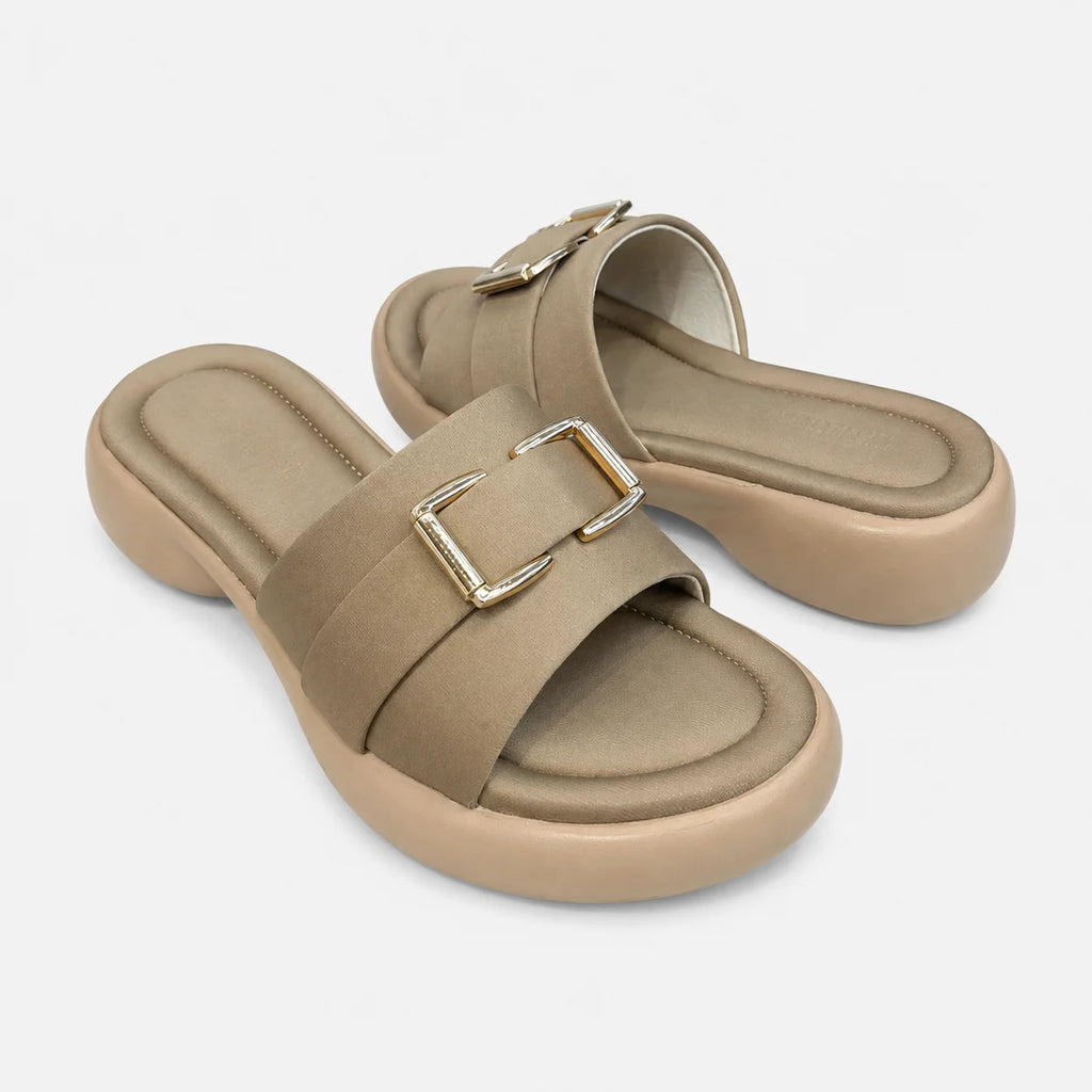 PU Sole Slipper - Maroon | 14774