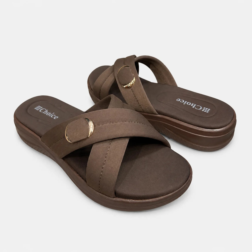 PU Sole Slipper - Black | 14781