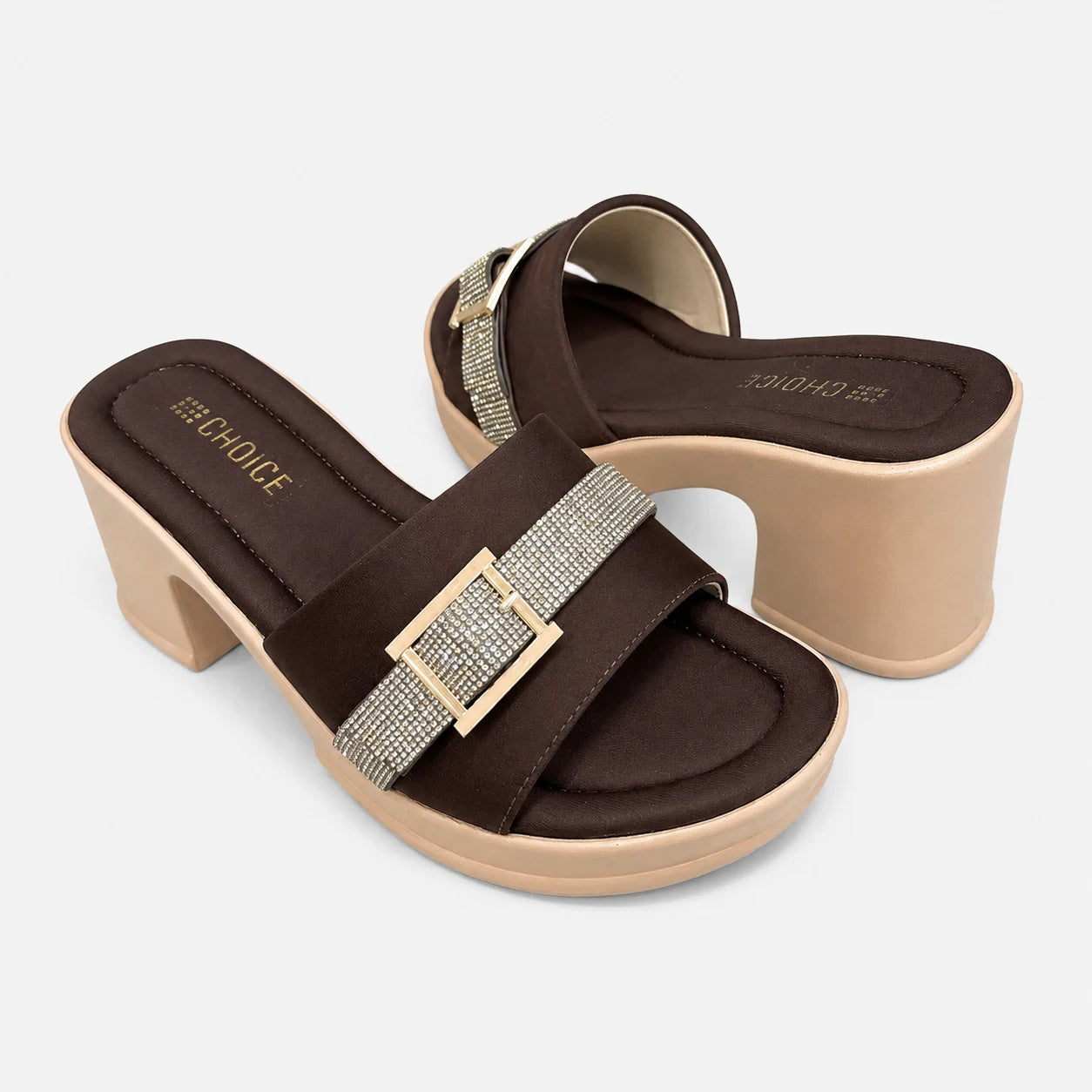 PU Sole Slipper - Brown | 14805