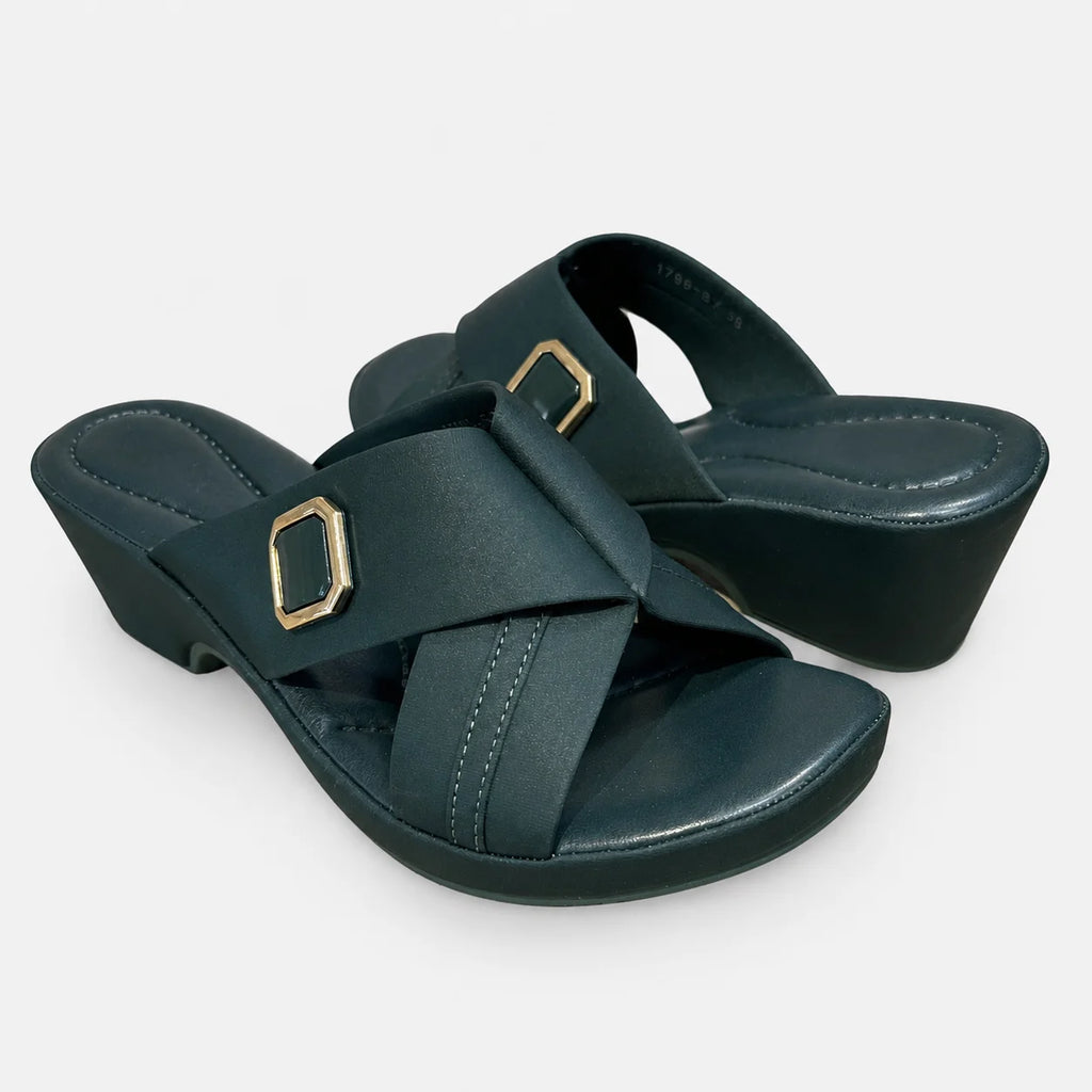 PU Sole Slipper - Maroon | 14823