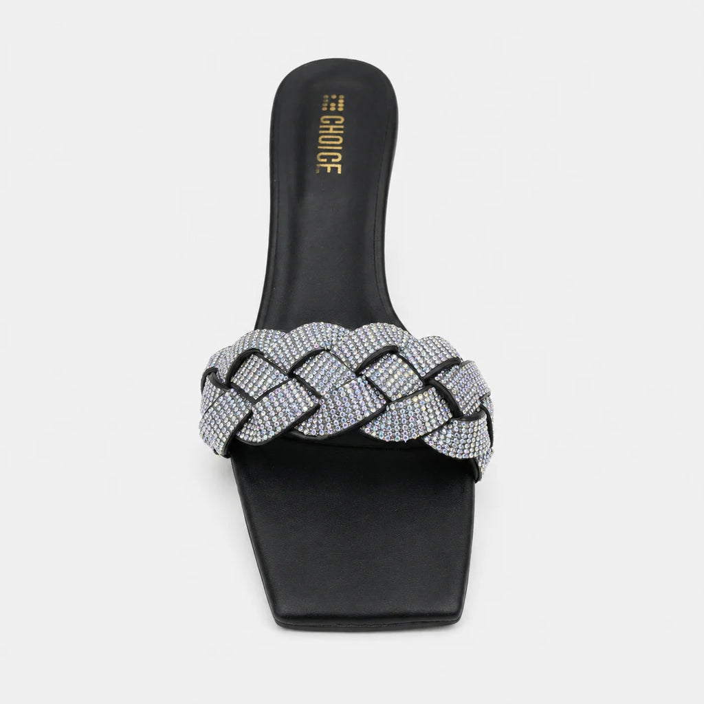 Fancy Slipper - Black | 17478