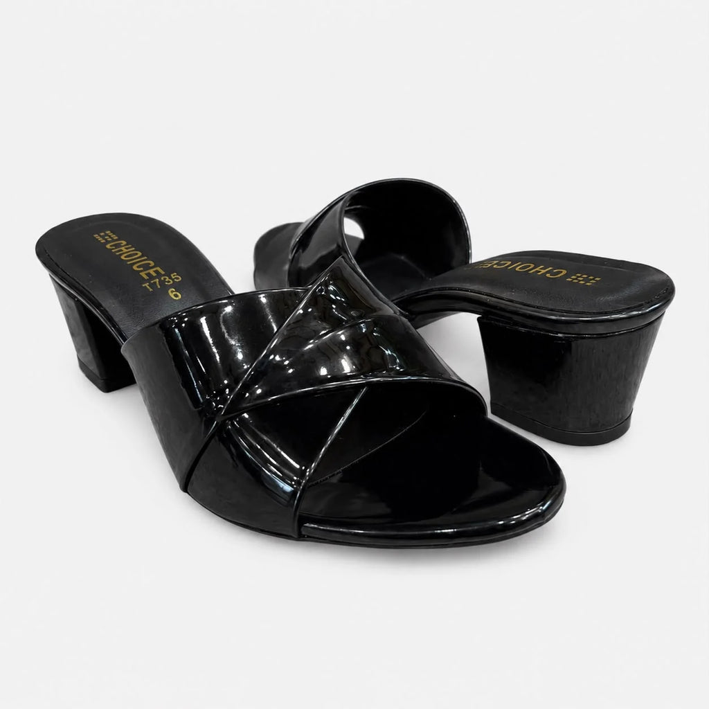 Fancy Slipper - Black | 17557