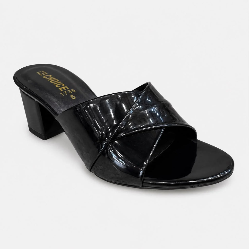 Fancy Slipper - Black | 17557