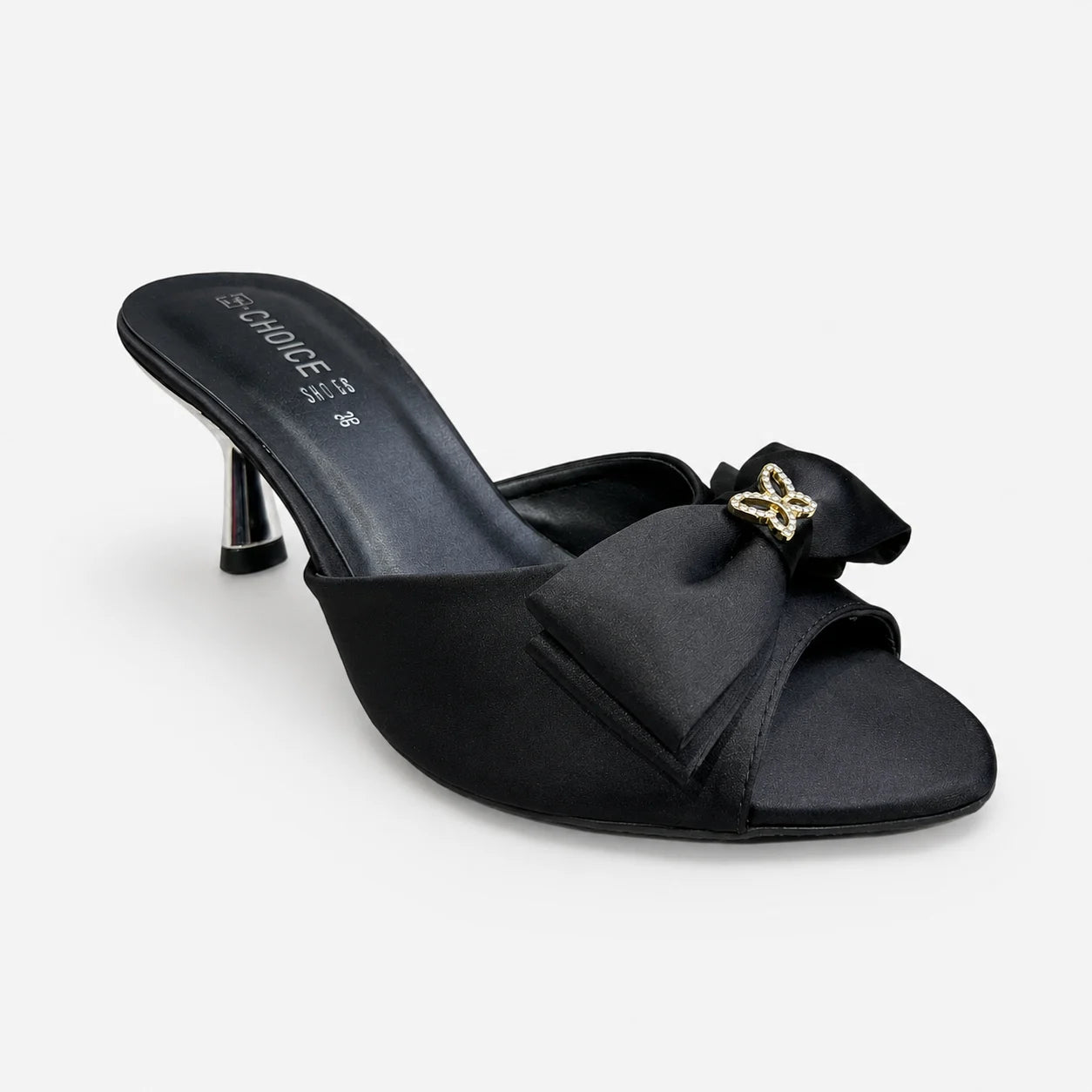 Fancy Slipper - Black | 17633