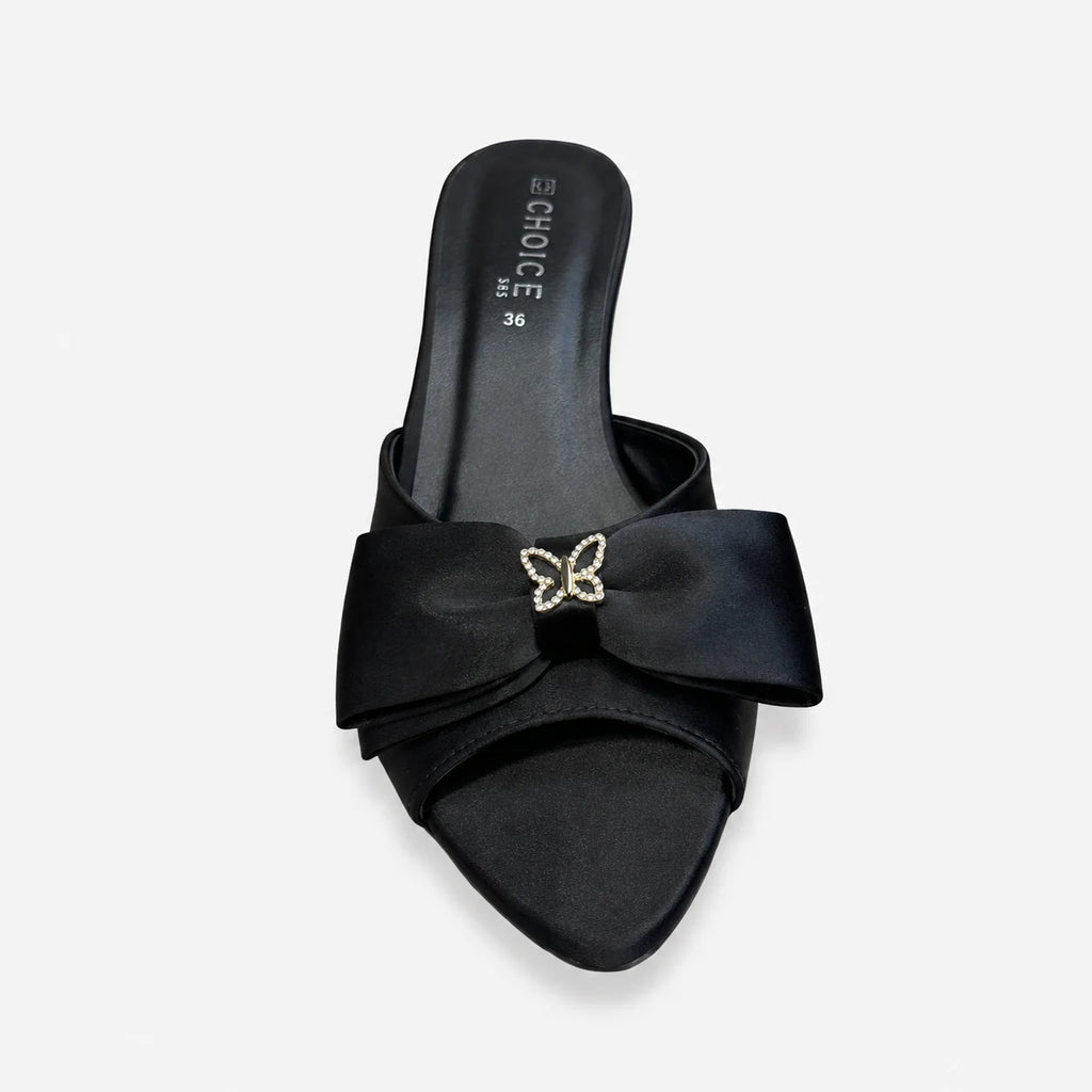 Fancy Slipper - Black | 17633