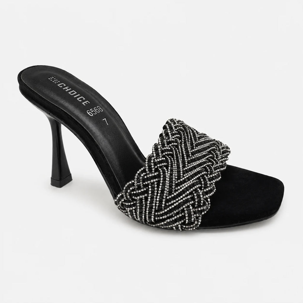 Fancy Slipper - Black | 17647