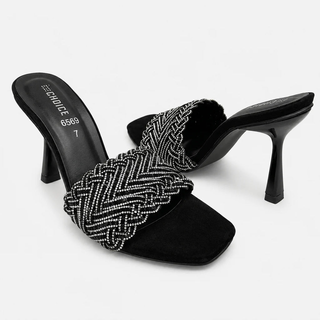 Fancy Slipper - Black | 17647
