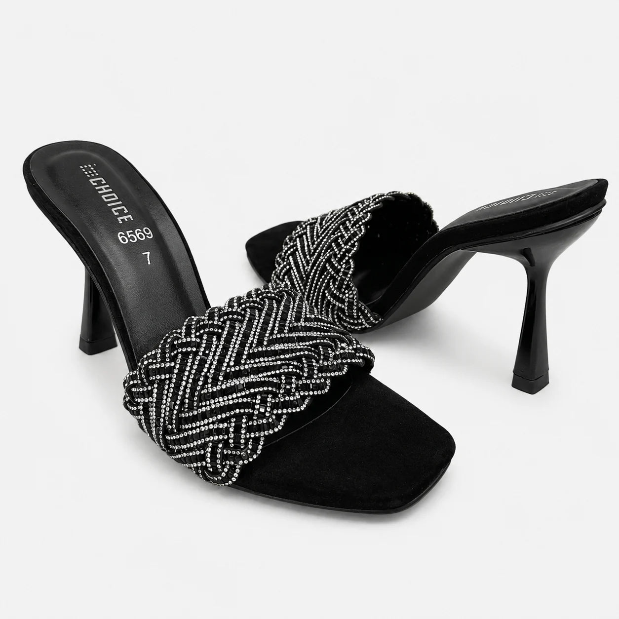 Fancy Slipper - Black | 17647