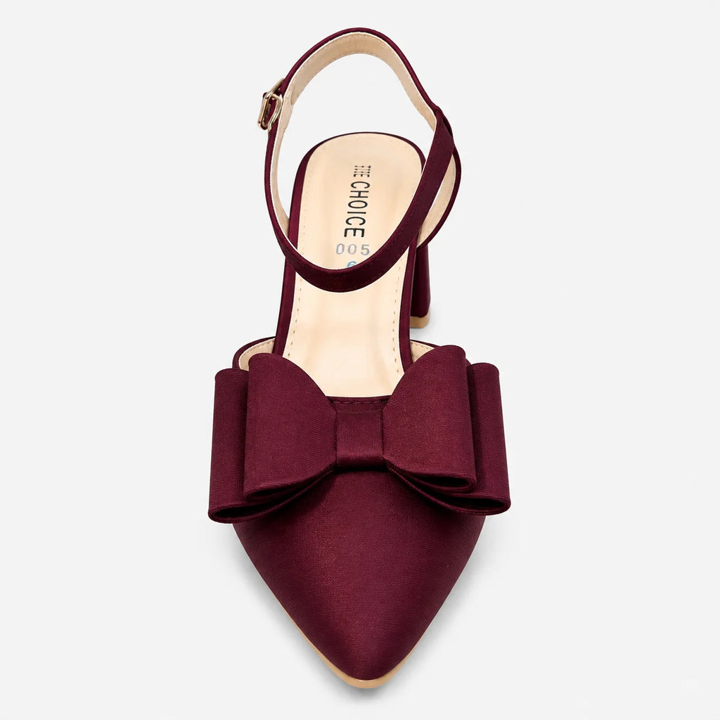 Court Shoes & Pumps - Maroon | 18590