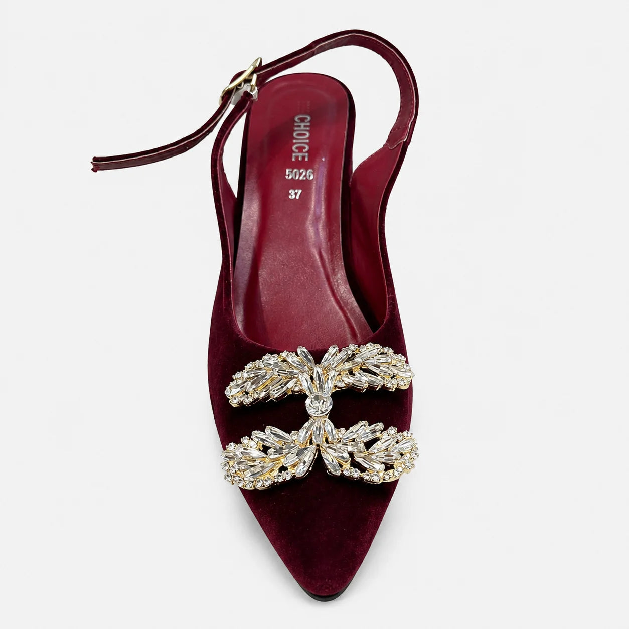 Court Shoes & Pumps - Maroon | 18592