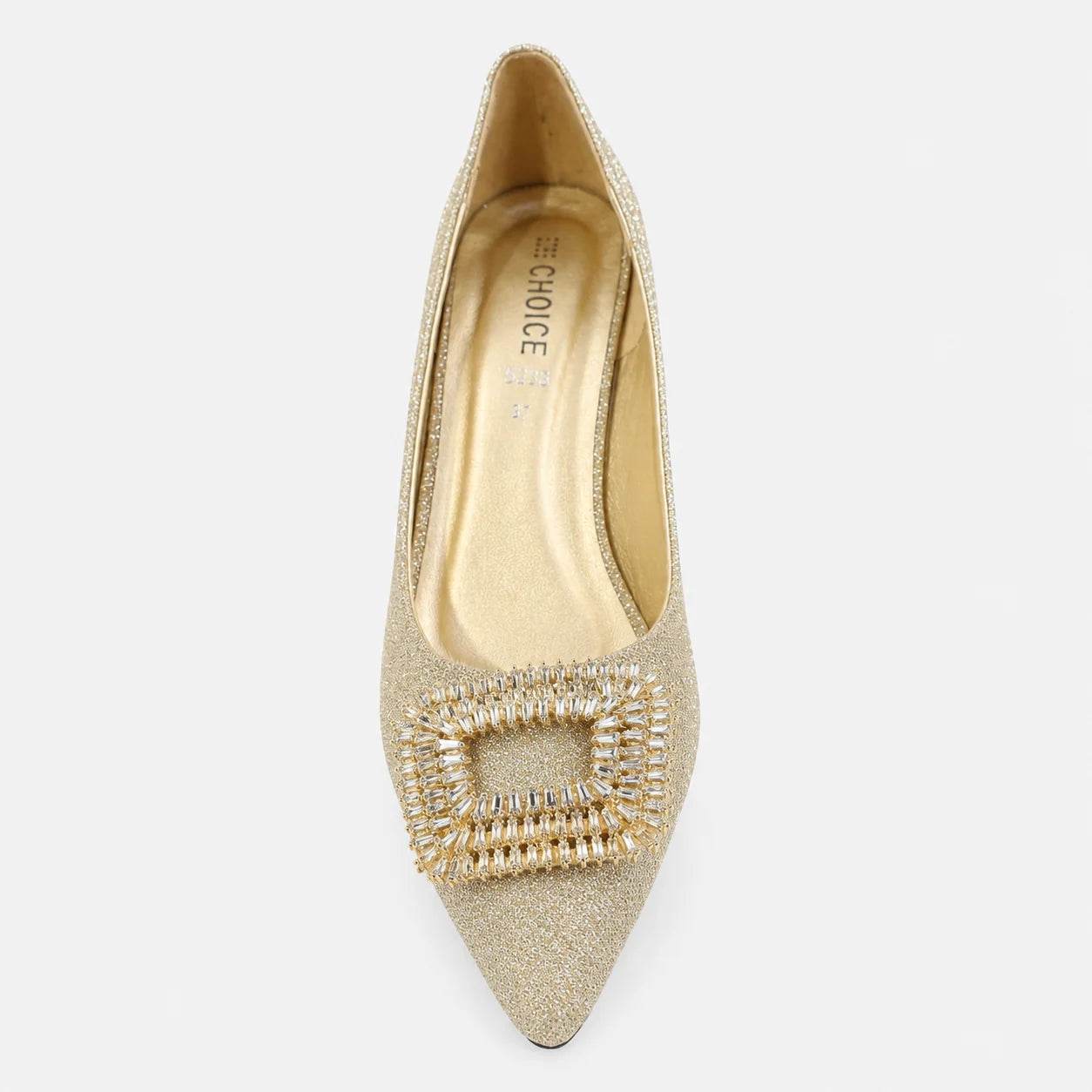 Court Shoes & Pumps - Golden | 18593