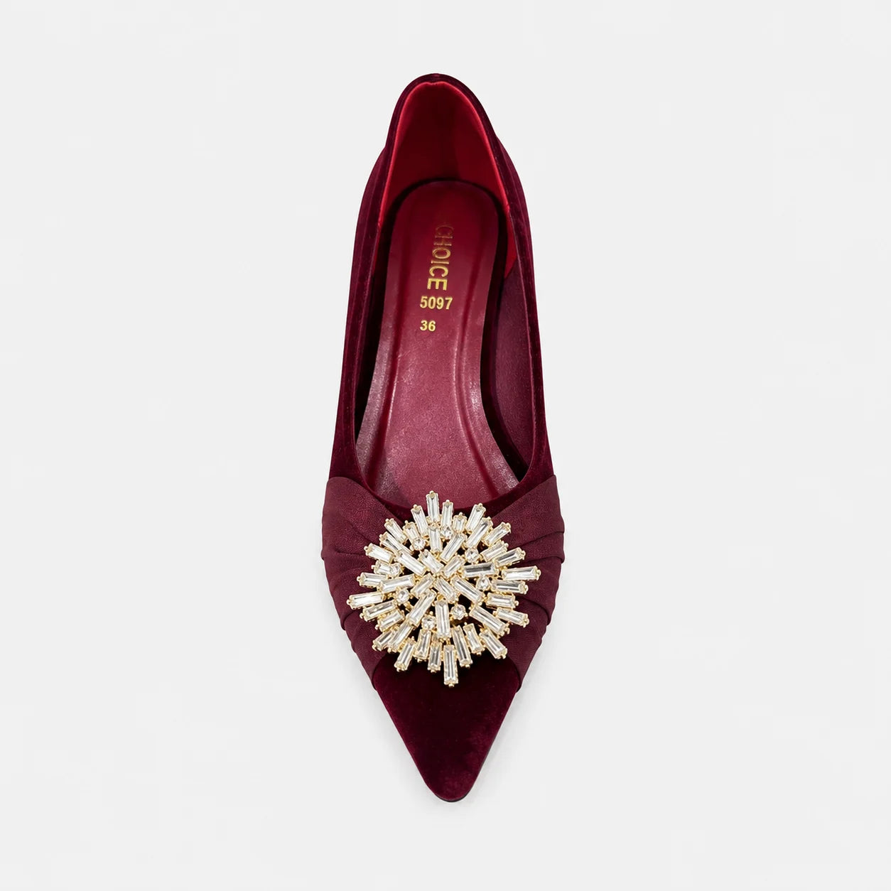Court Shoes & Pumps - Maroon | 18594