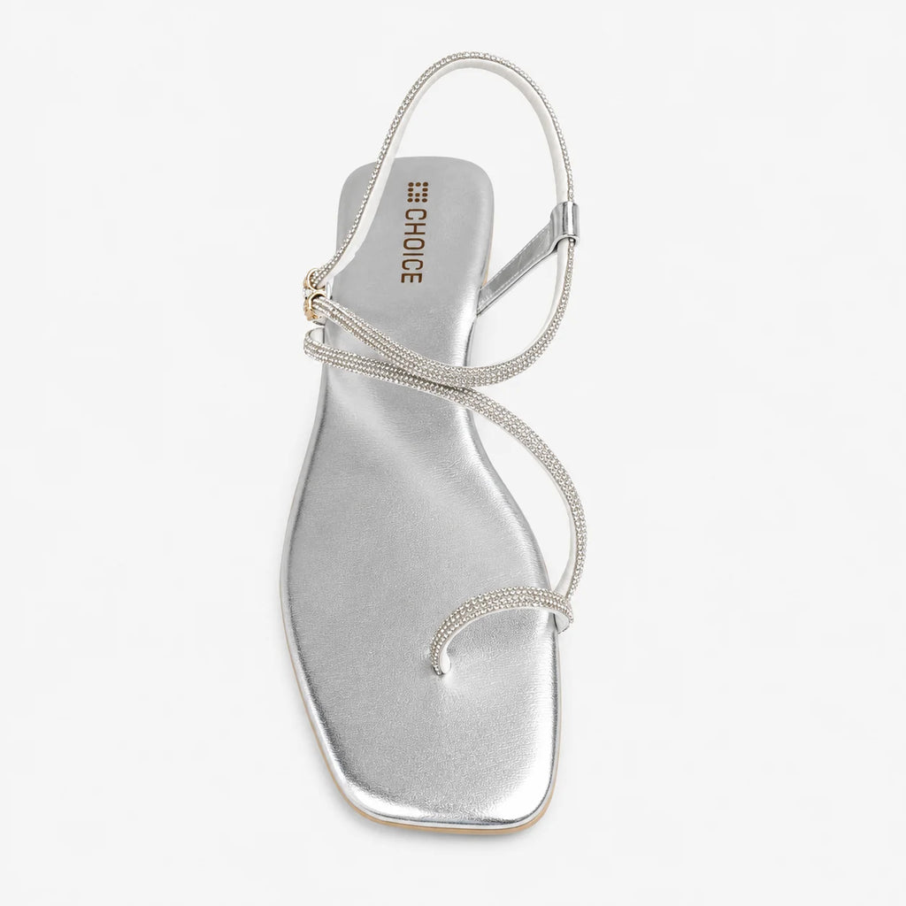 Casual & Fancy Sandal - Silver | 19919