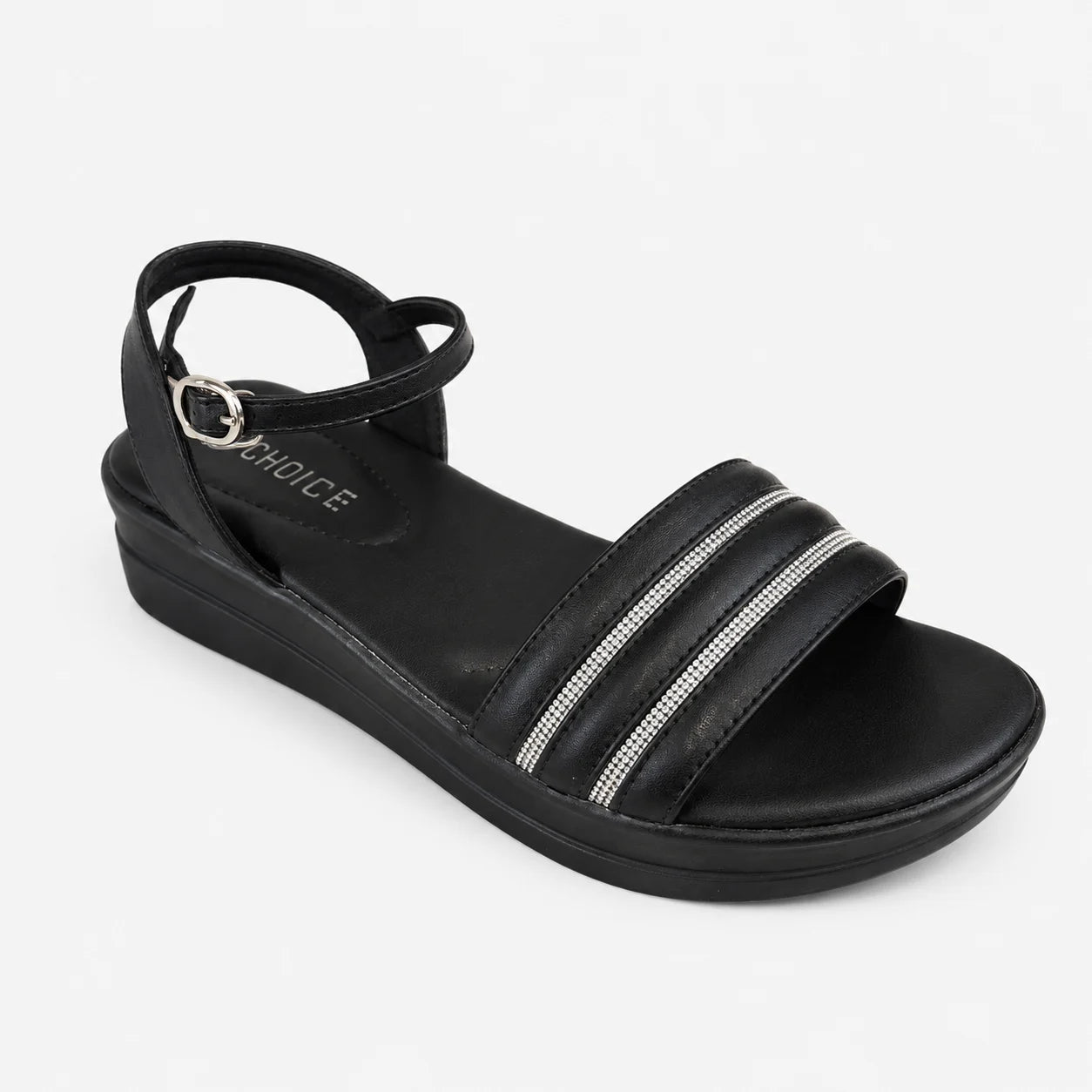 Casual & Fancy Sandal - Black | 19929