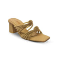 Ladies Fancy Block Heel Slipper-17566