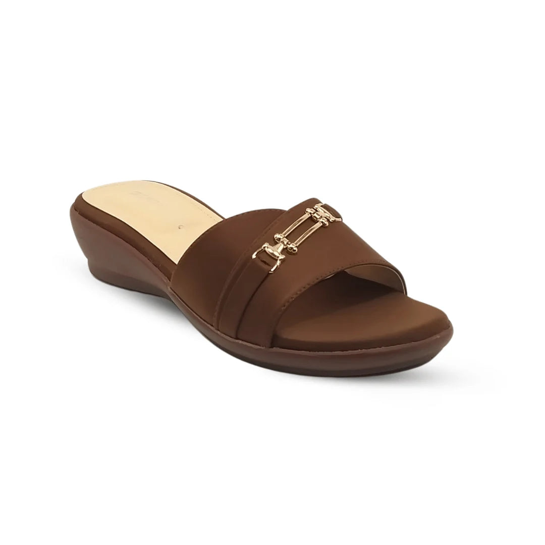Ladies Comfortable PU Slipper-14746