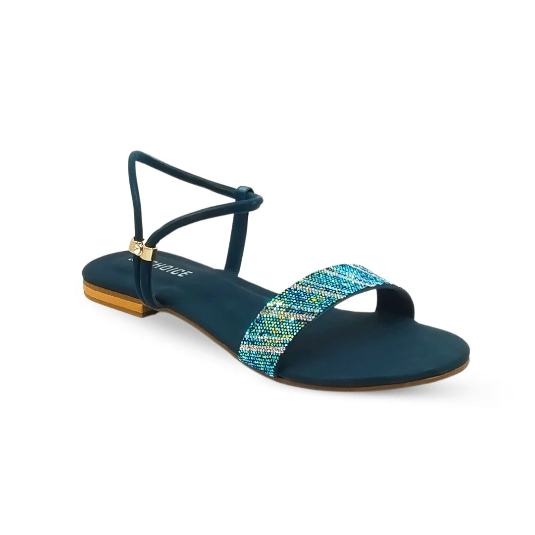 Ladies Stylish Flat Sandal-19949