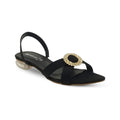 Ladies Crystal Heel Stylish Sandal-19947