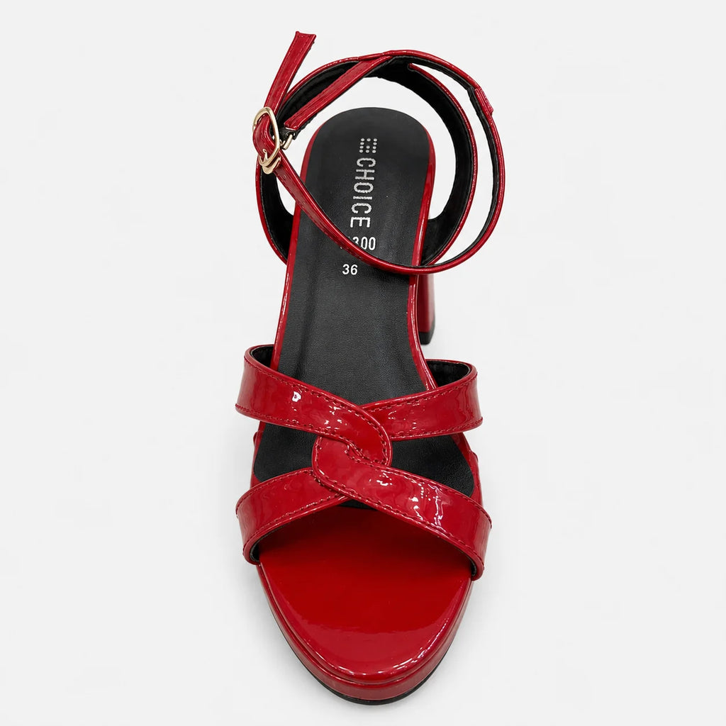 Casual & Fancy Sandal - Red | 44162