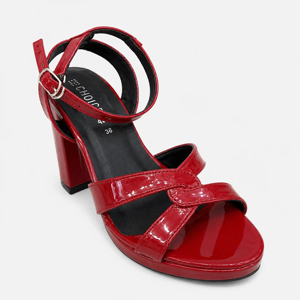 Casual & Fancy Sandal - Red | 44162