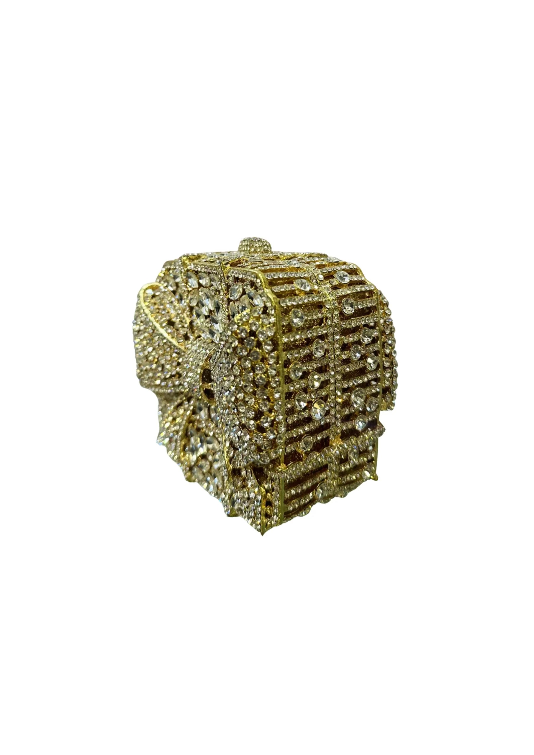Ladies Fancy Metal Clutch (Bridal)-58146
