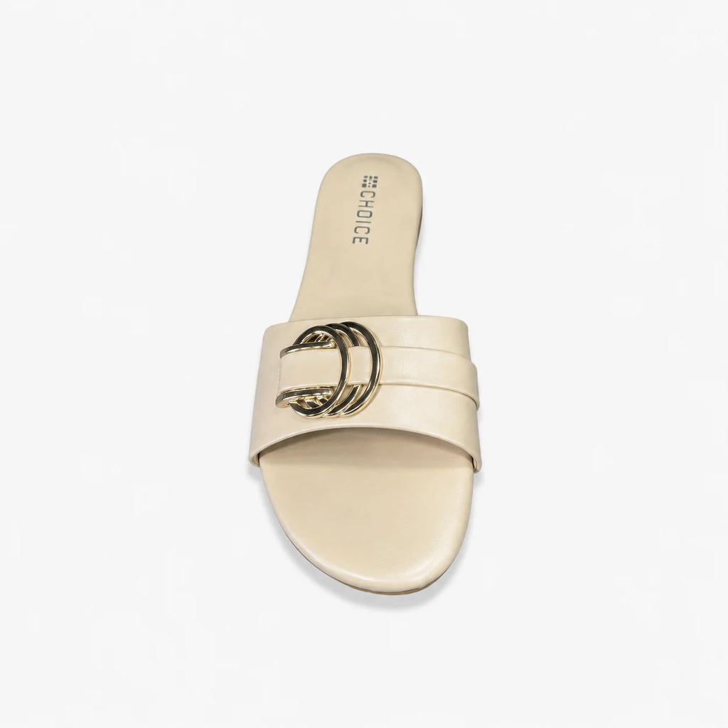 Flat Slipper - Fawn | 12810