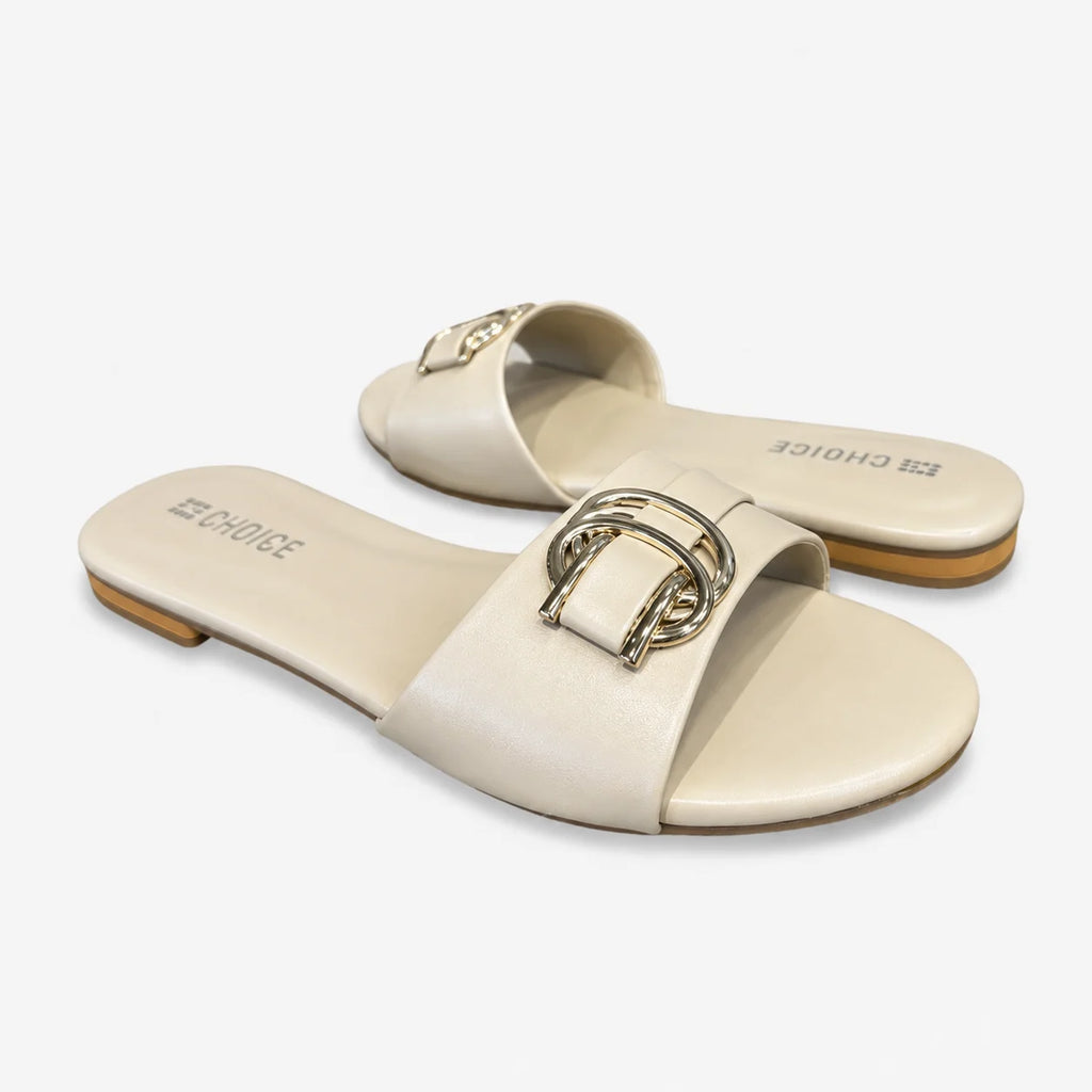 Flat Slipper - Fawn | 12810