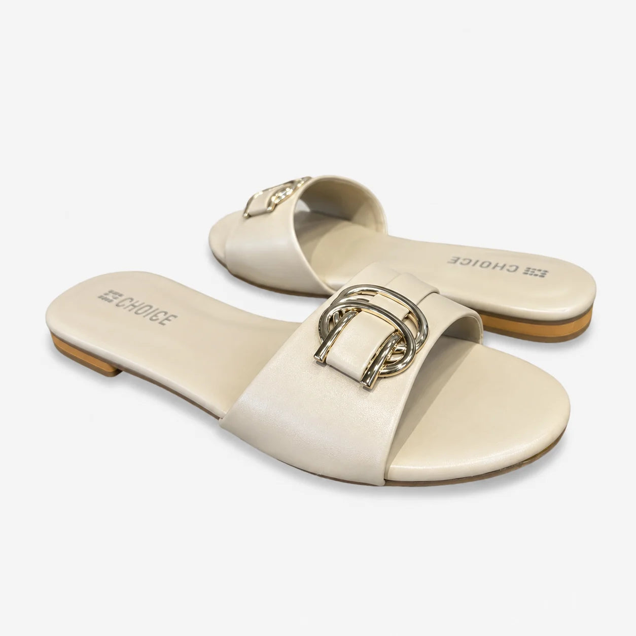 Flat Slipper - Fawn | 12810
