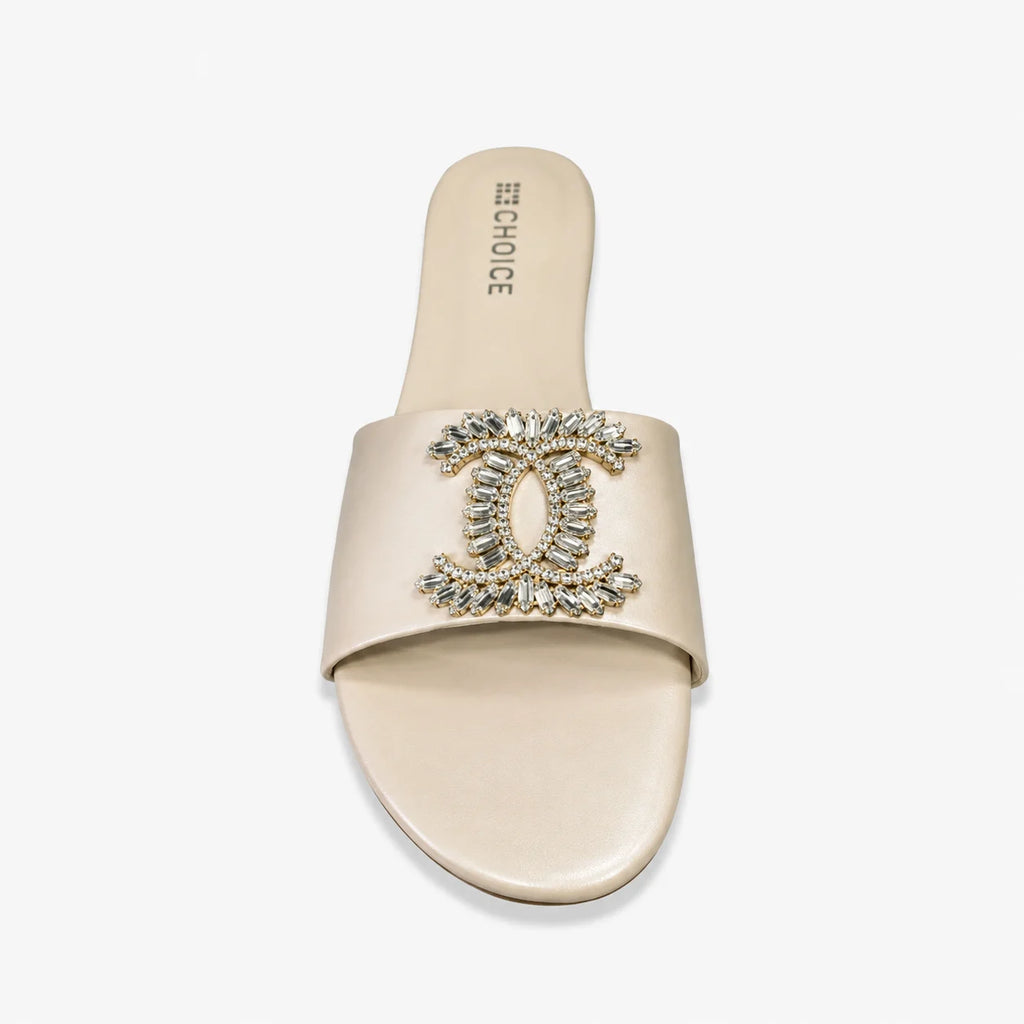 Flat Slipper - Fawn | 12738