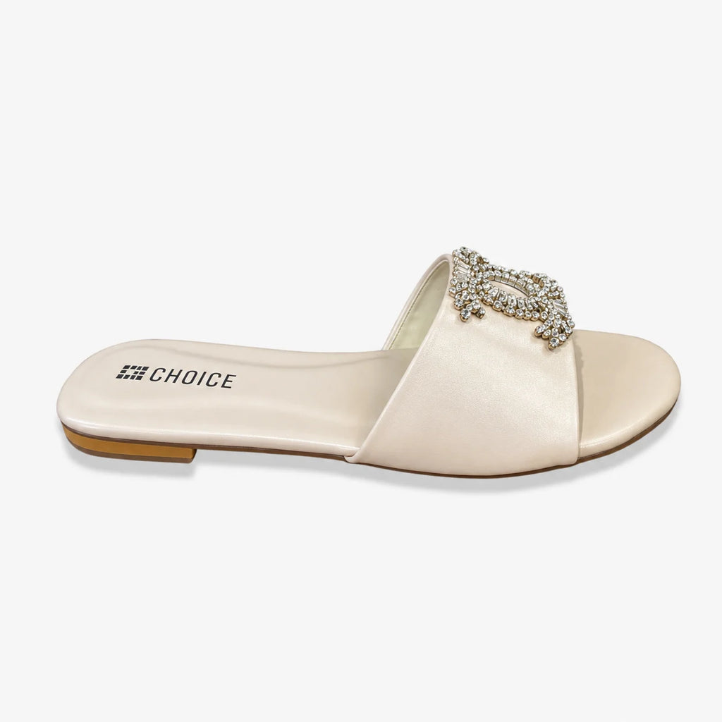 Flat Slipper - Fawn | 12738